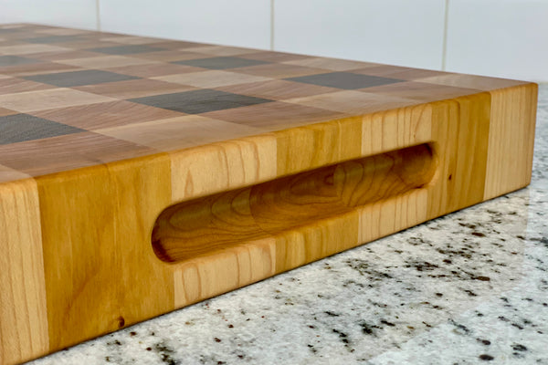 Buffalo Check End Grain Cutting Board